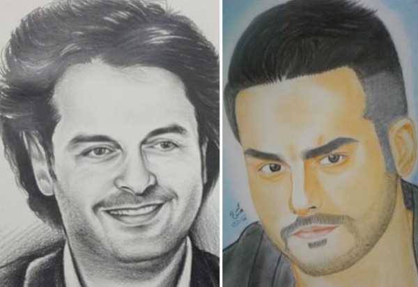 صور لوحات الفنان محمد الديري مشترك عرب جوت تالنت 3 Arabs Got Talent