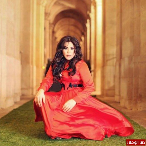 صور احلام بفستان احمر في عيد الاضحى 2013
