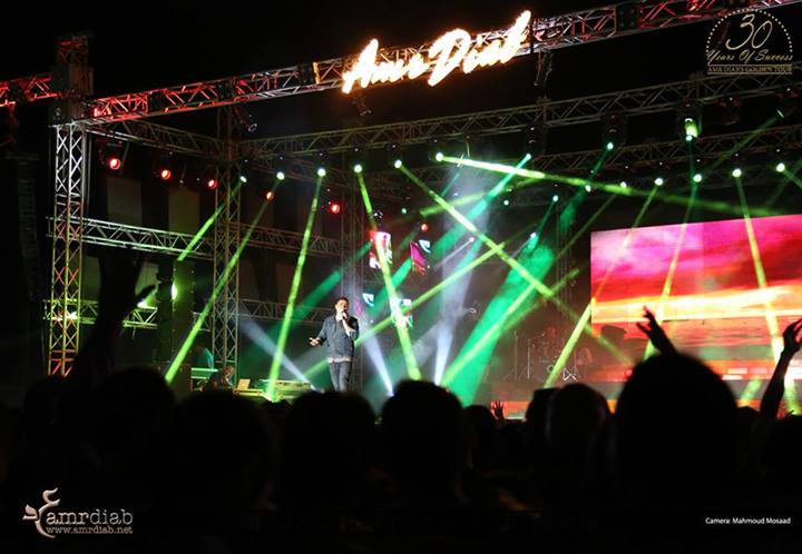 البوم صور حفلة عمرو دياب في الساحل الشمالي - عيد الاضحى 2013