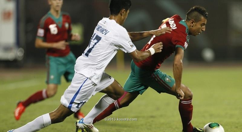 ملخص - مباراة المغرب و اوزبكستان في كاس العالم لناشئين اليوم الاثنين 21-10-2013