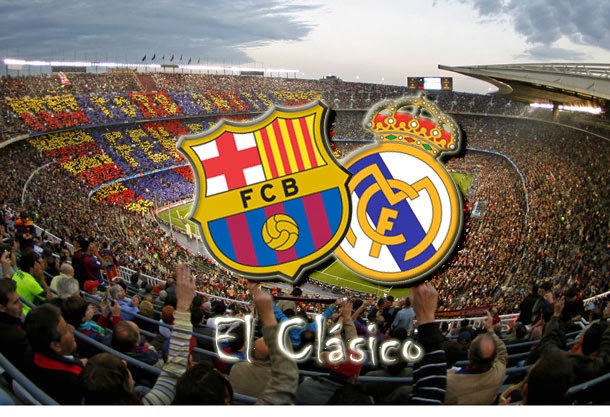 موعد وتوقيت مباراة الكلاسيكو برشلونه وريال مدريد اليوم السبت 26-10-2013