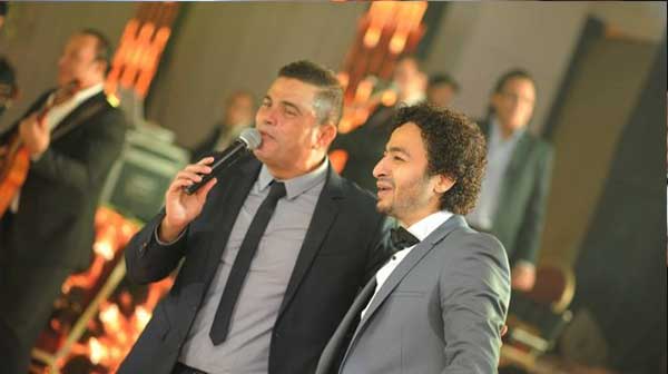 صور حفل زفاف شقيق حمادة هلال بحضور الهضبة عمرو دياب واخرين