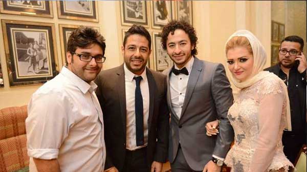 صور حفل زفاف شقيق حمادة هلال بحضور الهضبة عمرو دياب واخرين
