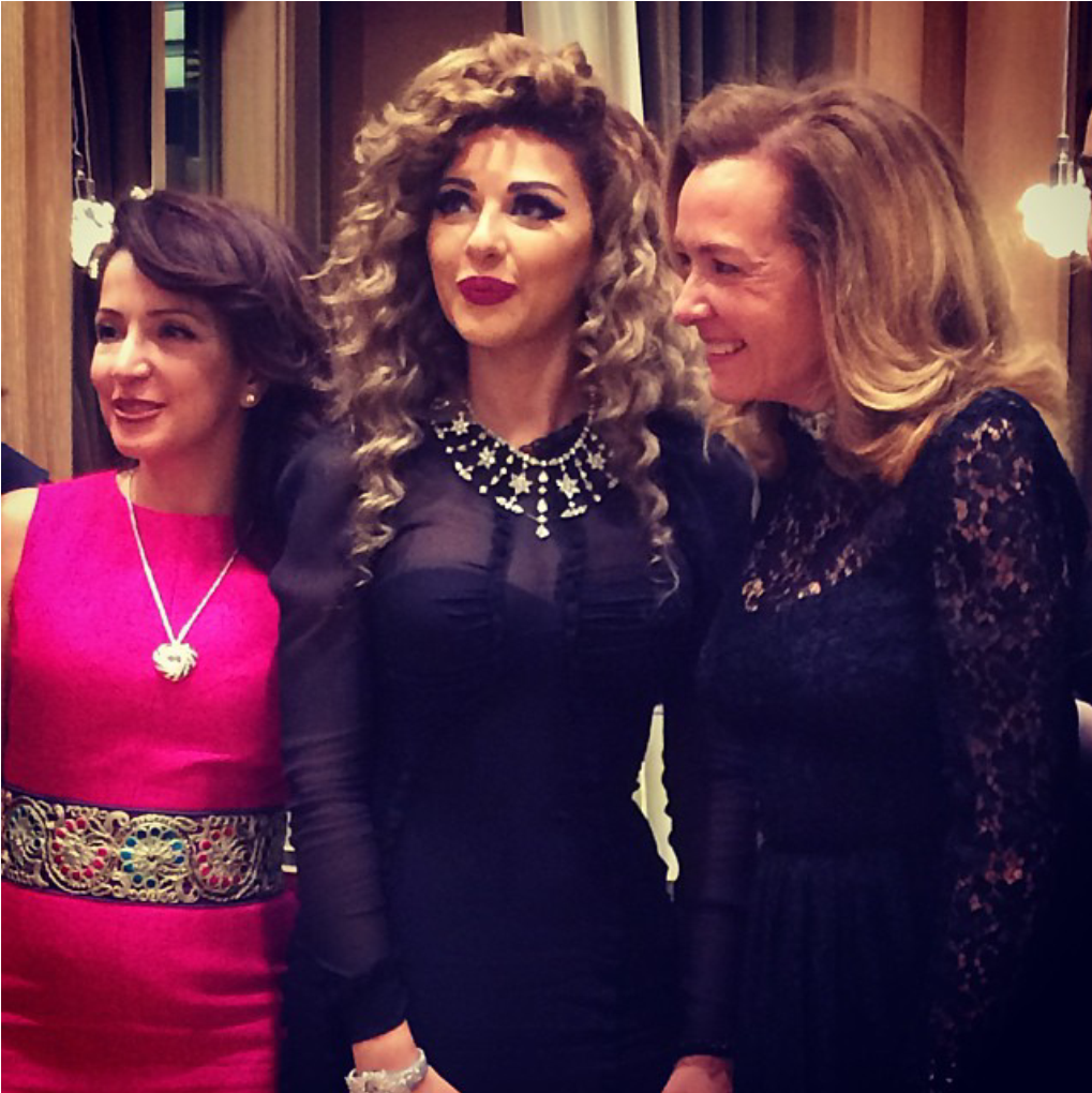 صور ميريام فارس في حفل افتتاح دار Chopard في الكويت