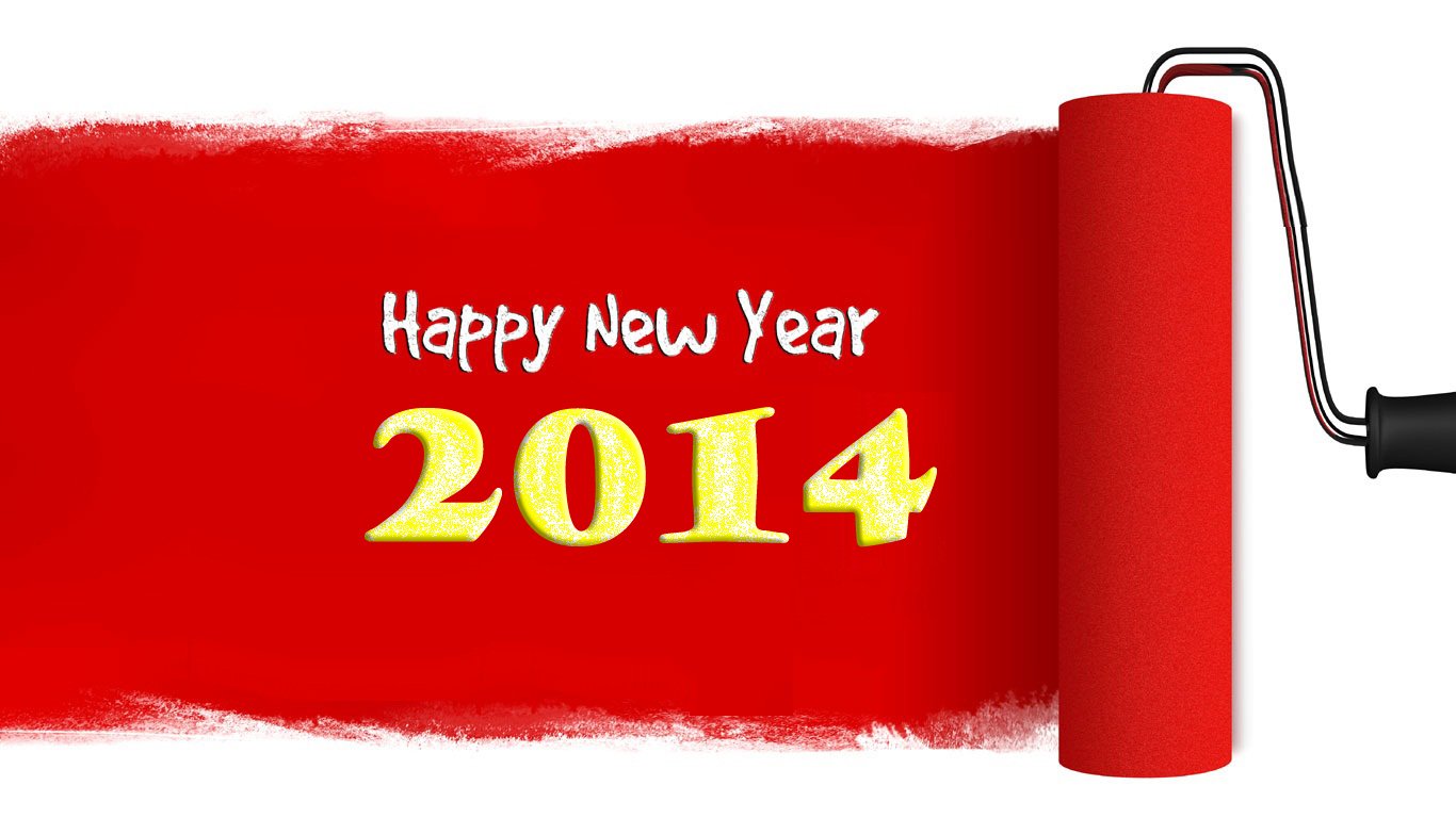 صور بطاقات معايدة العام الميلادي الجديد 2014