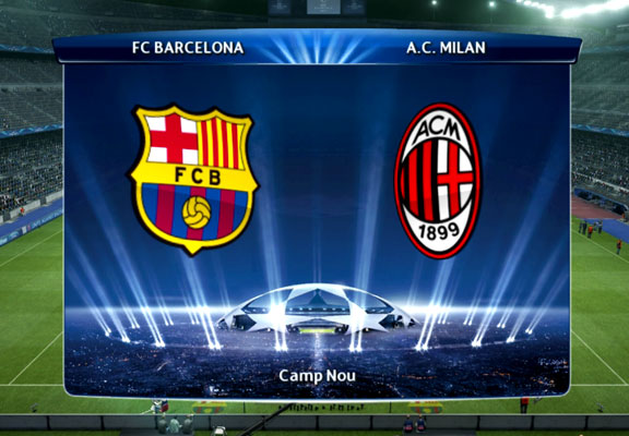 FC Barcelona vs AC Milan mercredi 6-11-2013