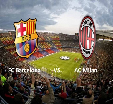 تشكيلة مباراة برشلونة والميلان اليوم الاربعاء 5/11/2013