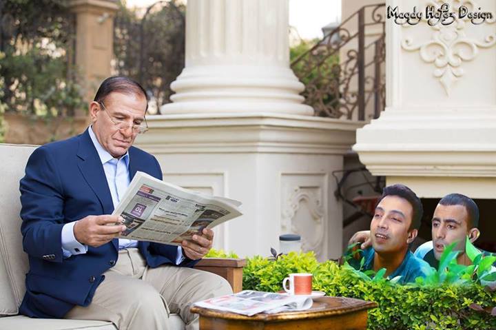 صور كوميكس اساحبي مضحكة على ترشح الفريق سامى عنان للرئاسة