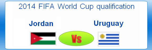 القنوات الناقلة - مباراة الاردن وأوروجواي اليوم الاربعاء 13-11-2013