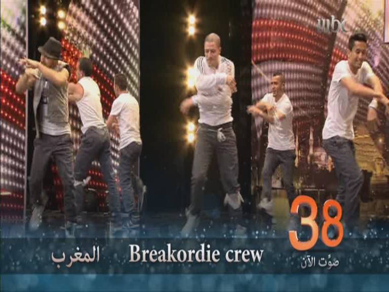 شاهد بالفيديو اداء فرقة Breakordie crew عرب جوت تالنت اليوم السبت 16-11-2013