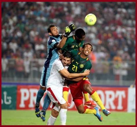 بالصور تغطية مباراة تونس والكاميرون اليوم 17-11-2013