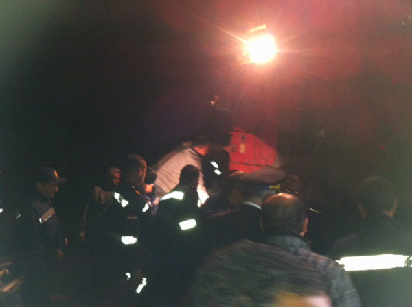 صور حادث قطار دهشور اليوم الاثنين 18-11-2013