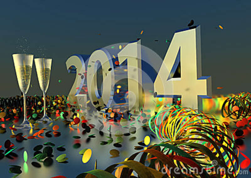 تصاميم صور راس السنة الميلادية 2014 , خلفيات صور تهنئة بالعام الجديد 2014