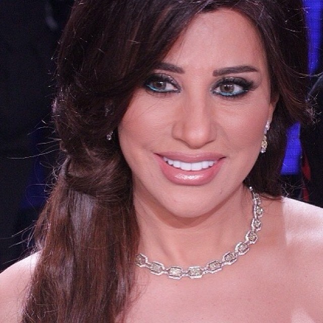 احدث صور نجوى كرم من برنامج عرب جوت تالنت 2014 najwa karam