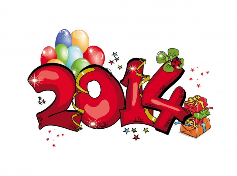 مسجات قصيرة تهنئة بالعام الميلادي الجديد 2014 , رسائل قصيرة رأس السنه الميلاديه 2014