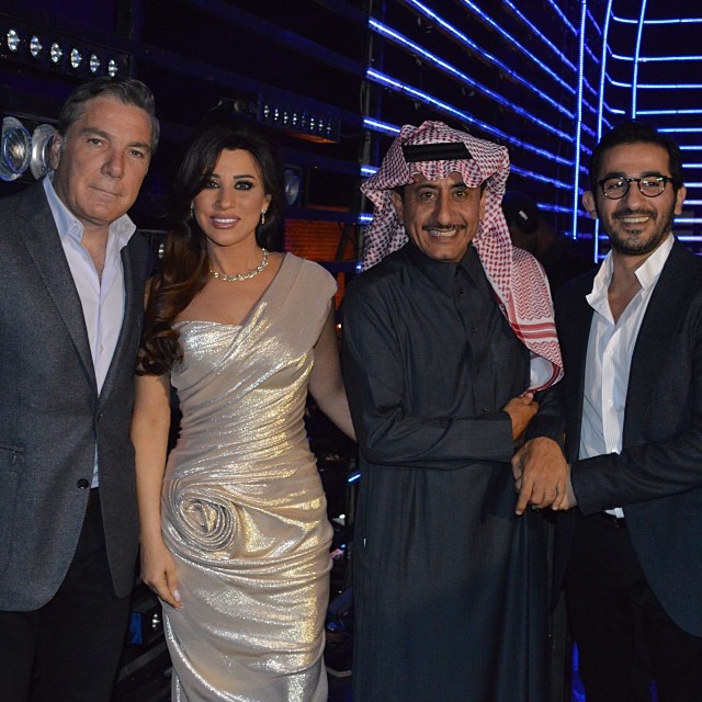 صور فساتين نجوي كرم في Arabs Got Talent 2014 , صور نجوي كرم في برنامج عرب جوت تالنت 2014
