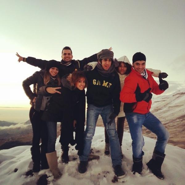 صور رحلة طلاب ستار اكاديمي 9 الى جبال الأرز 2013