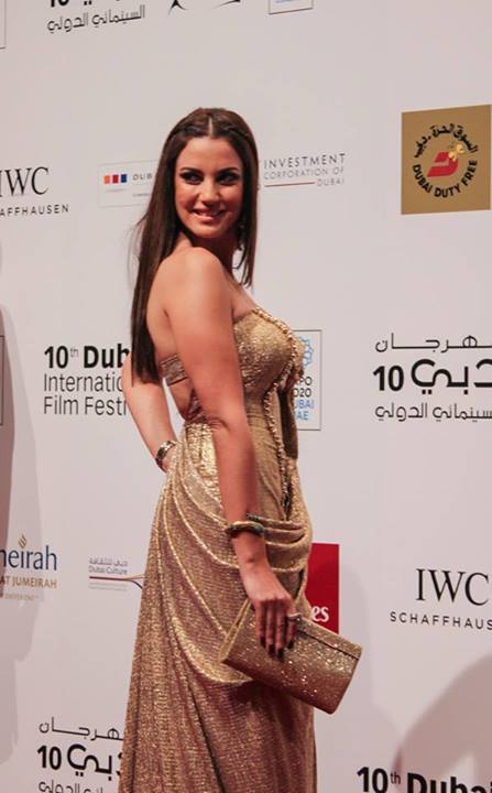 صور الممثلة التونسية درة في مهرجان دبي السينمائي 2013 , صور درة في مهرجان دبي السينمائي  2014