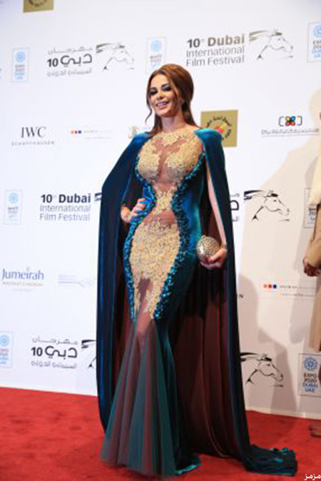 صور أزياء النجمات في مهرجان دبي السينمائي 2014 , صور فساتين الفنانات في مهرجان دبي السينمائي 2013