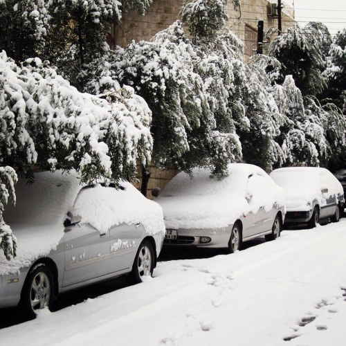 صور تساقط الثلوج في جميع المحافظات الاردنية الخميس 12/12/2013 , صور الثلوج في محافظات الاردن 2014