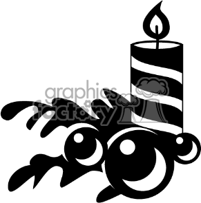 Black and White Clipart for Christmas 2014