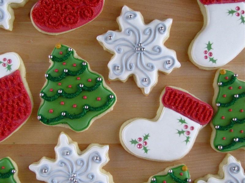 Decorated Christmas Sugar Cookies 2014 , christmas sweets 2014