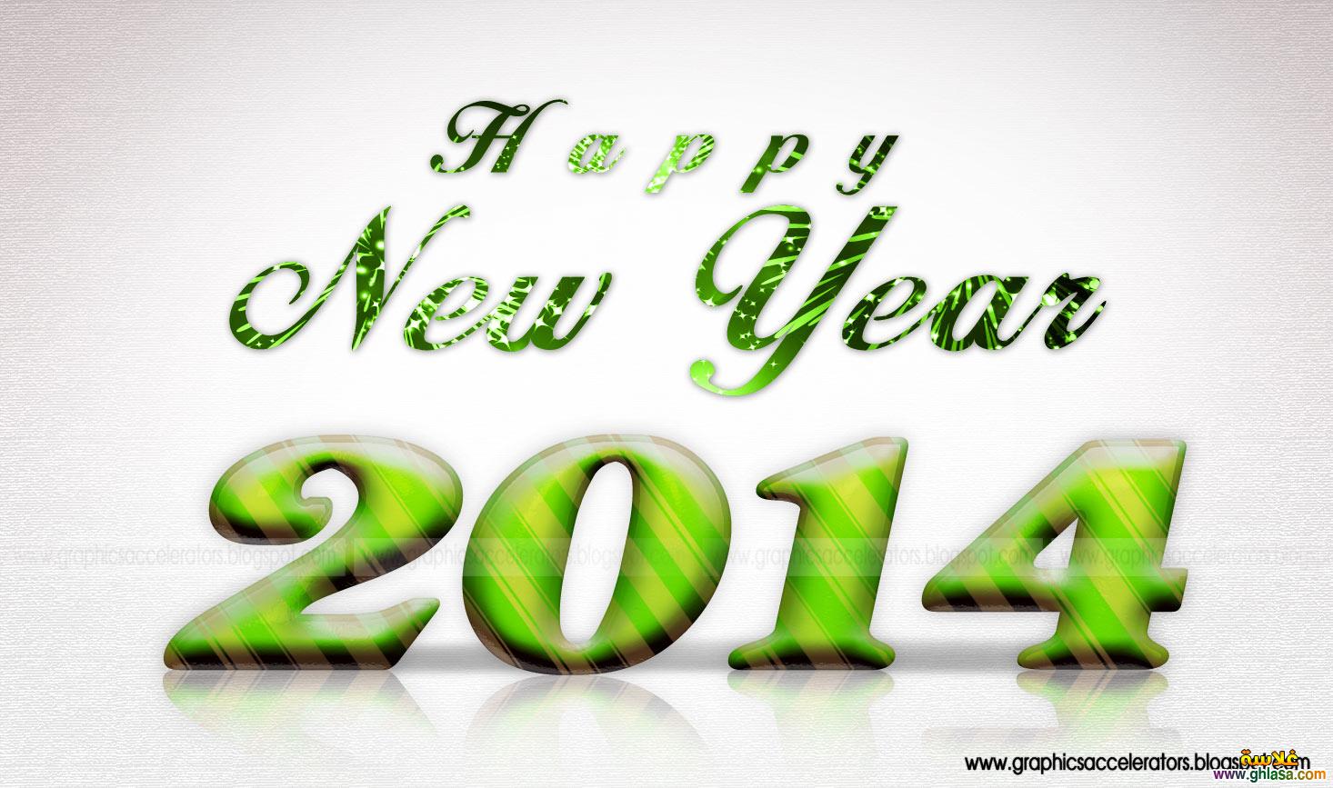صور خلفيات واتساب سنة سعيدة جديدة 2014 , صور happy new year 2014 للواتساب
