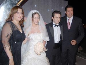 صور شريف رمزى مع زوجته السابقة منة 2014 , صور حفل زفاف الفنان شريف رمزى 2014