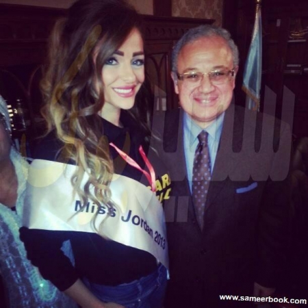 بالصور زينة كرزون تمثل الاردن في مسابقة ملكة جمال العرب مصر 2014