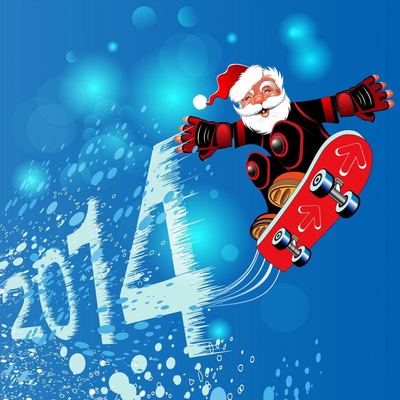 صور بطاقات تهنئة للكريسماس 2014 جديدة , احلى خلفيات تهنئة لرأس السنة 2014 Merry Christmas Cards