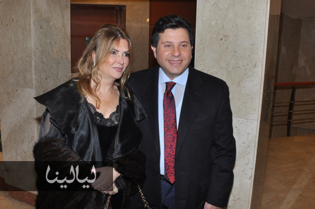 صور هاني شاكر مع زوجته في حفل توزيع جوائز art 2013