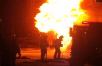 عاجل إنفجار هائل يهز مدينة المنصورة بأكملها , صور إنفجار مديرية أمن الدقهلية