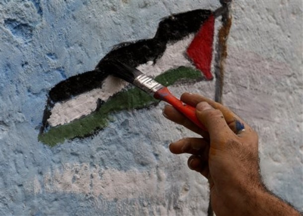صور علم فلسطين 2014 , خلفيات مرسوم عليها علم فلسطين 2014 , صور فلسطين 2014