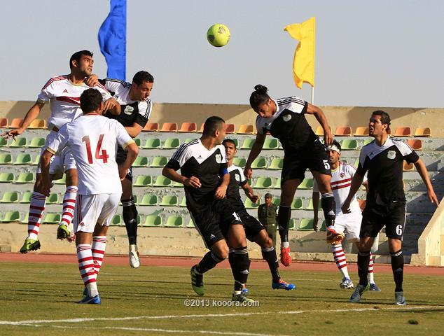 نتيجة مباراة الزمالك و نادي المصري اليوم الاربعاء 25-12-2013