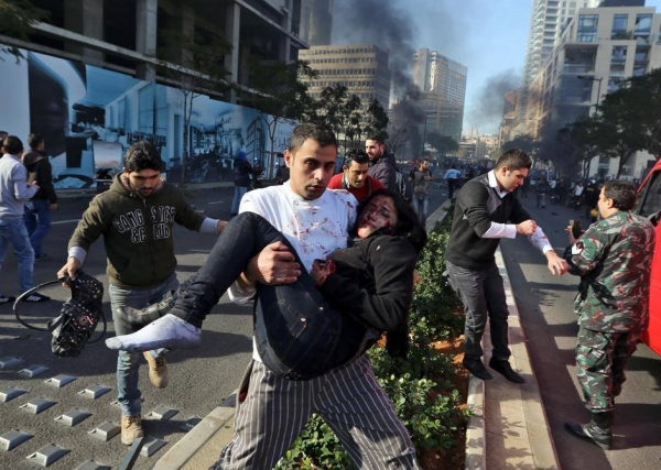 بالصور والتفاصيل مقتل محمد شطح , صور انفجار بيروت اليوم 27-12-2013