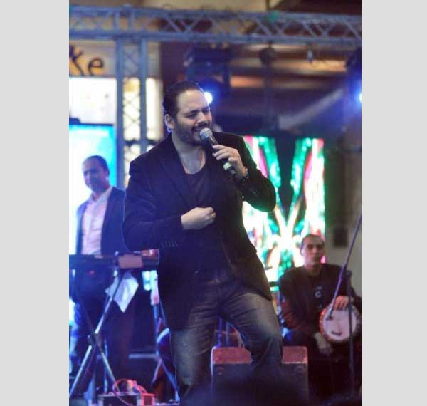 صور حفلة رامي عياش في القاهرة بمناسبة الكريسماس 2014