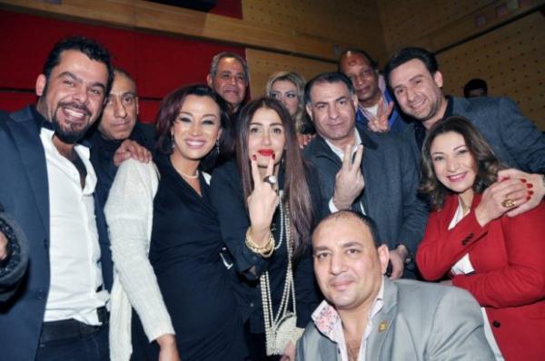 صور غادة عبد الرازق في حفل عرض فيلم الجرسونيرة في سينما نايل سيتي 2014
