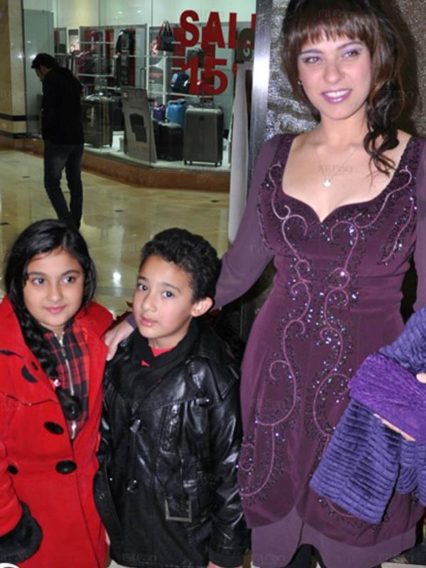 صور نيولوك الفنانة المصرية نورهان 2014 , صور نورهان مع اولادها