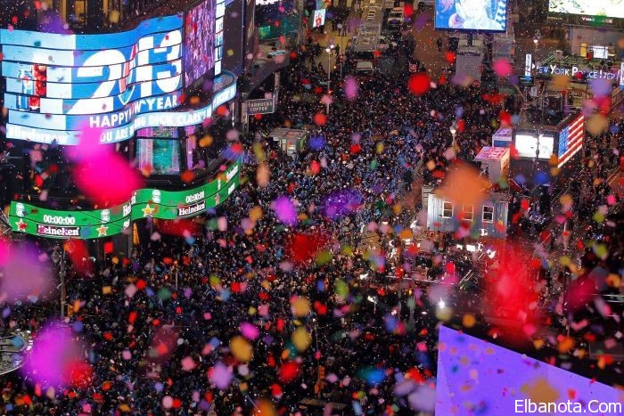 صور احتفالات السنة الجديدة 2014 في جميع دول العالم , صور الالعاب النارية بمناسبة ليلة رأس السنة الجديدة 2014