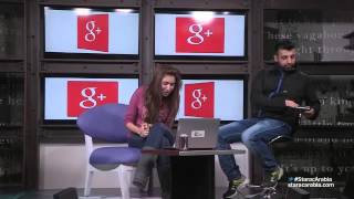 يوتيوب لقاء ماريتا ابي نادر مع المعجبين في جوجل Hang Out
