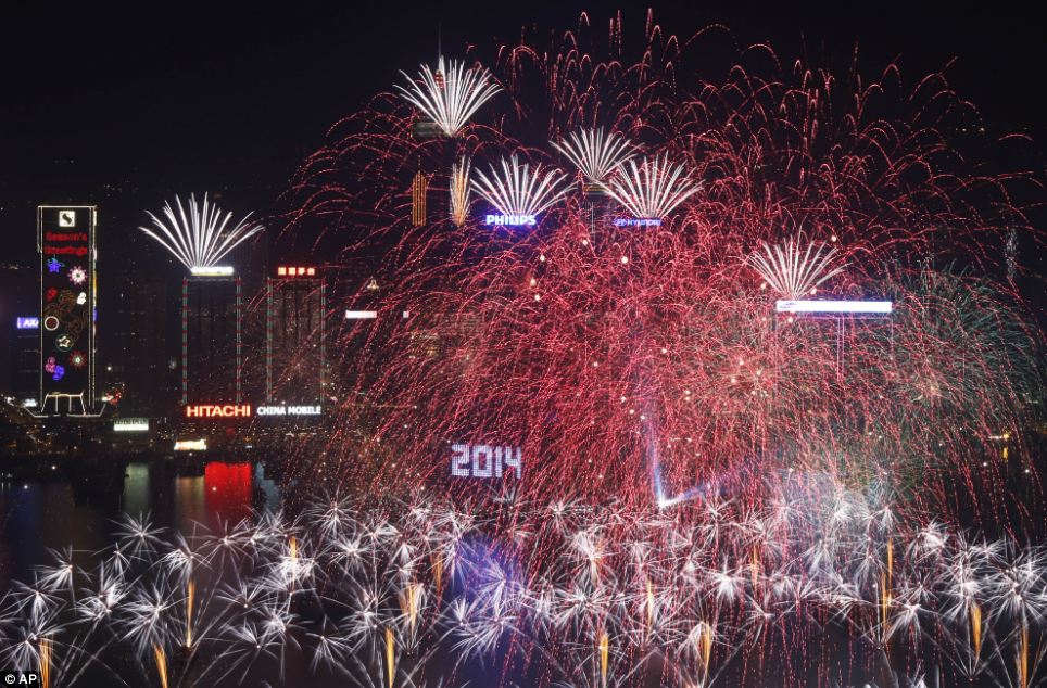 تعرف بالصور على أضخم اربع احتفالات في العالم لاستقبال سنة 2014