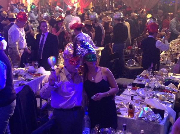 صور حفلة جورج الراسي في رأس السنة 2014 , صور جويل حاتم في حفلة رأس السنة 2014