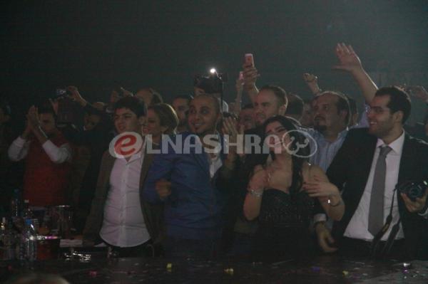 صور حفلة عاصي الحلاني وهيفاء وهبي في رأس السنة 2014 في بيروت