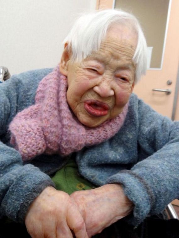 صور اليابانية ميساو أكبر معمرة فى العالم , عمرها 115 سنة