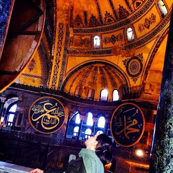صور أحلام في كاتدرائية آيا صوفيا 2014 في تركيا