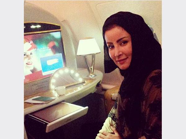 صور الفنانة السعودية مروى محمد في الطائرة 2014 , احدث صور مروى محمد 2014