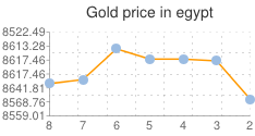 أسعار الذهب في مصر اليوم الخميس 9-1-2014