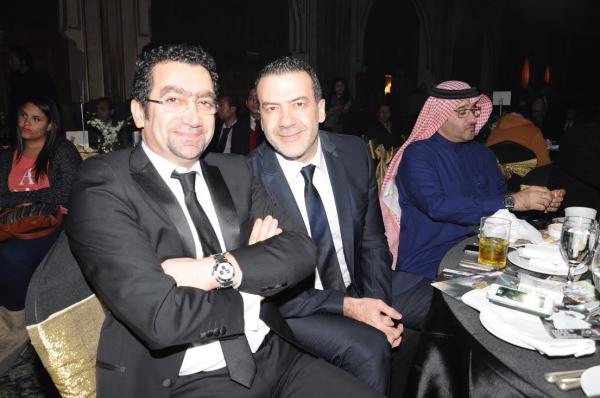 صور تكريم ميلاد أبي رعد و طوني بارود في مهرجان الفضائيات العربية 2014