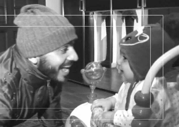 صور تامر حسني مع ابنته تاليا 2014 جديدة , صور تامر حسني في برنامج رحلة صعود 2014