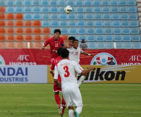 نتيجة مباراة اليمن و كوريا الشمالية اليوم السبت 11-1-2014